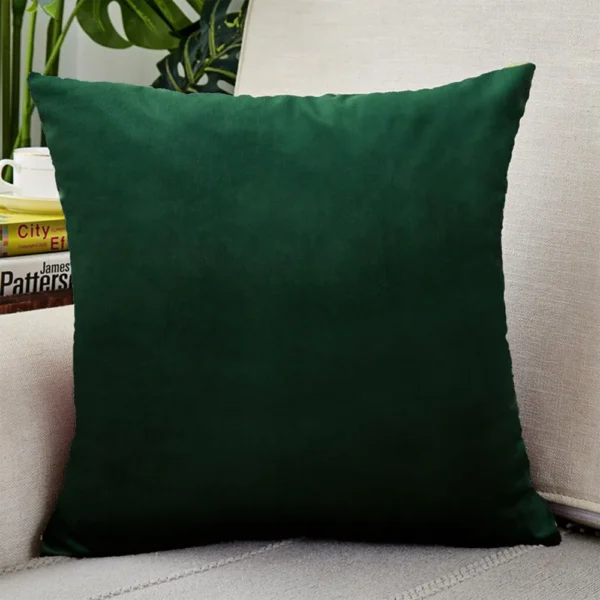 Fata de Perna Decorativa , Husa din Catifea (fara Umplutura) Verde