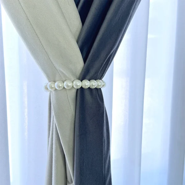 Draperie de Catifea Duo/ Gri Grafit cu Gri Deschis