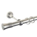 Capri - set galerie metalica simpla Crom Mat  25 mm