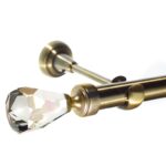 Crystal - set galerie metalica simpla Aur Antic 25 mm