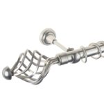 Navona- set galerie metalica simpla Crom Mat 25 mm