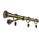 Prince - set galerie metalica simpla Aur Antic 19 mm