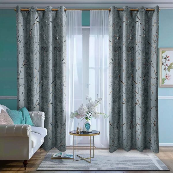 Draperie Luxury Emerald Blackout 80%  Gri