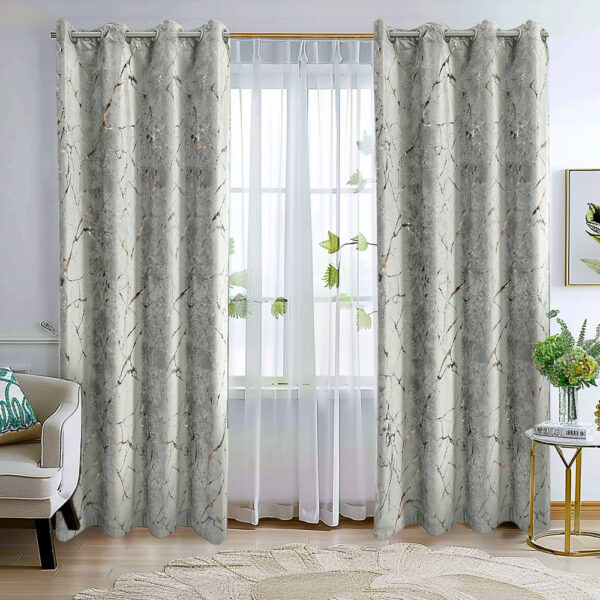 Draperie Luxury Emerald Blackout 80 % Gri Deschis