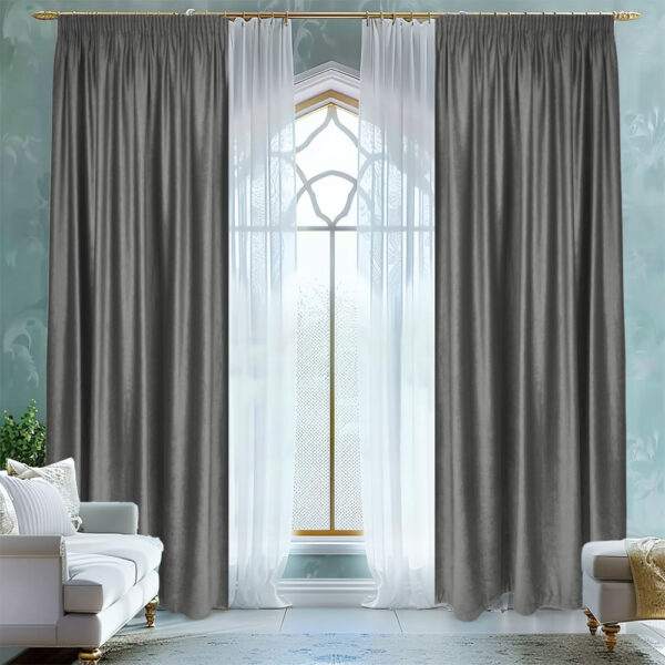 Draperie de Catifea Semi-opaca 70% L-2/H-2.50 Rejansa 8cm