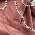 Draperie de Catifea Blackout 70% Rose L2.15m/H2.55m cu Rejansa de 8cm - imagine 2