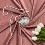 Draperie de Catifea Blackout 70% Rose L2.15m/H2.55m cu Rejansa de 8cm - imagine 3