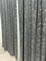 Draperie Luxury Velvet Blackout 80 % Gri Inchis L1.90m/H2.67m cu Rejeansa de 8cm Creion - imagine 5
