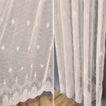 Perdea Brodată Cu Design Unic Crem Lia 24419 - imagine 2