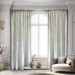 Draperie Luxury Velvet Blackout 80% Ivory L4m/H2.75m cu Rejansa de 6cm