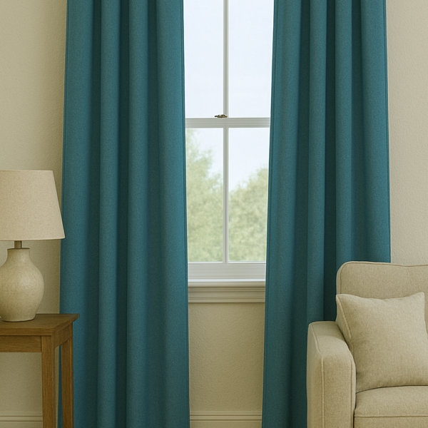 Draperie Diamond Blackout 100% Turcoaz