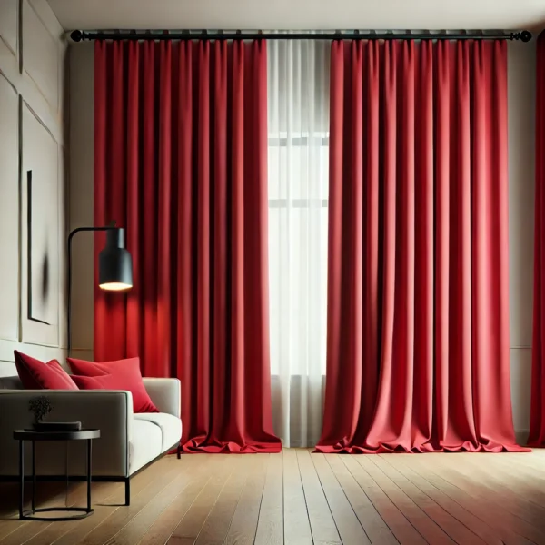 Draperie Diamond Blackout 100% Rosu Burgundy