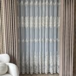 Perdea Reina cu Broderie Imperiala  Crem/Auriu  25PR088