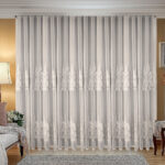 Perdea Serenity cu Broderie Premium Crem 24779