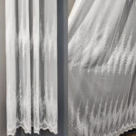 Perdea Royal Elegance cu Broderie  Alba 12624 - imagine 2
