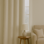 Draperie de Catifea Elite Blackout 100% Alb-Ivory