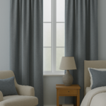 Draperie de Catifea Elite Blackout 100% Gri