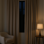 Draperie de Catifea Amsterdam Blackout 90% Bej Închis