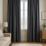 Draperie de Catifea Amsterdam Blackout 90% Albastru Petrol