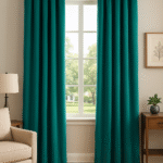 Draperie de Catifea Amsterdam Blackout 90% Turcoaz