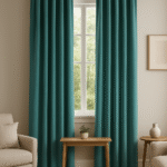 Draperie de Catifea Amsterdam Blackout 90% Turcoaz Mentă