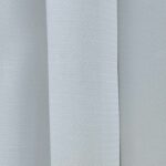 Perdea Aspen – Triplu Voal Texturat cu Efect Sclipire, Alb
