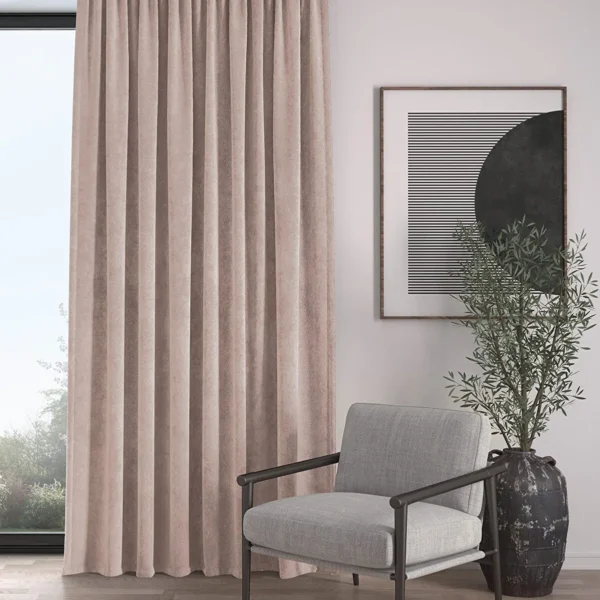 Draperie Petek 14202 Bej Rose