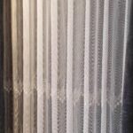 Perdea Aira din In cu Broderie Albă