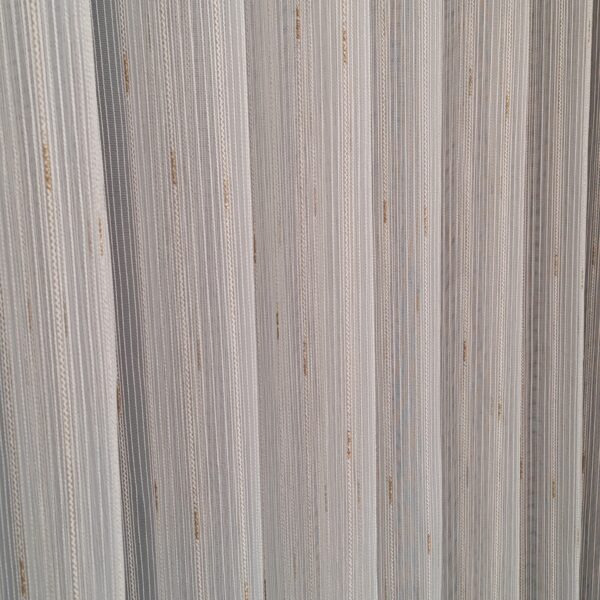 Perdea cu Model Dungi Sclipici  Auriu