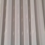 Perdea Cristal din IN ALB+MARO cu Model L4.60m/H2.65m cu Rejansa Wave