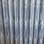 Perdea Bambus Brodat Model Copac - Crem
