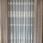 Perdea Reina cu Broderie Imperială Crem 25PR088