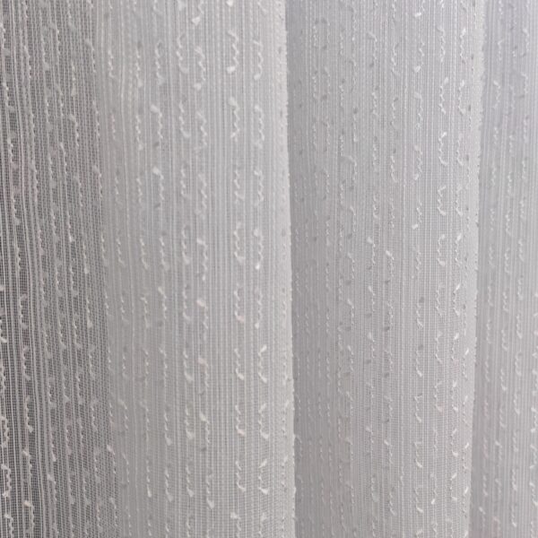 Perdea Idil Texturată Albă