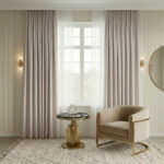 Draperie de Catifea Texturata Valencia Blackout 90% Dark Bej