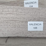 Draperie de Catifea Texturata Valencia Blackout 90% Dark Bej - imagine 3