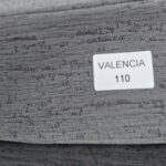 Draperie de Catifea Texturata Valencia Blackout 90% Gri Închis - imagine 3