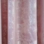 Draperie de Textură Nisip Turcesc Roz Pudră L4.6m/H2.58m cu Rejansă Wave