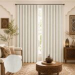 Draperie Cu Textura de In Blackout 100% Sao Paulo Ivory