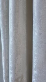Draperie de Textură Nisip Turcesc Ivory L3.4m/H2.58m cu Rejansă Wave