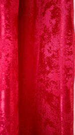 Draperie de Textură Nisip Turcesc Burgundi L3.5m/H2.58m cu Rejansă Wave