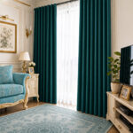 Draperie Safari Turcoaz 3777