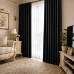 Draperie Safari Negru 3720