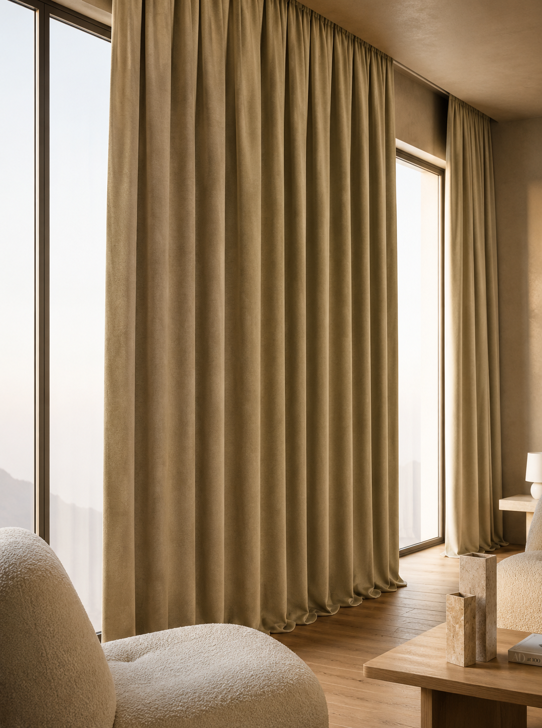 3712-2 Draperie Petek 14202 Bej - imagine 1