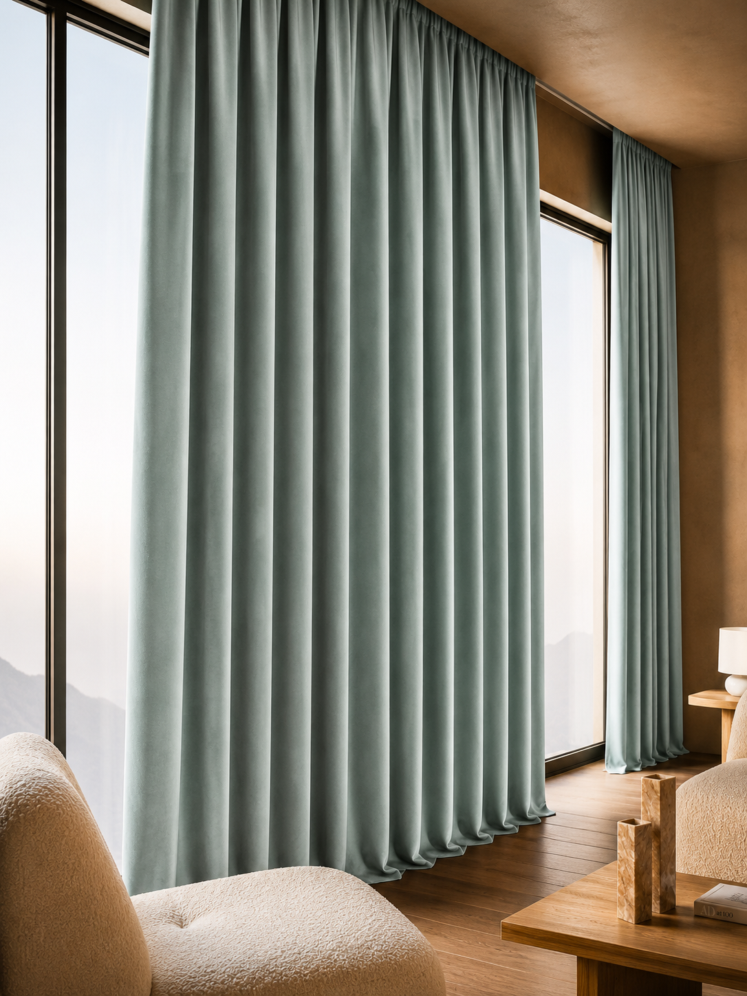 3730-2 Draperie Petek 14202 Verde Mentă - imagine 1