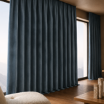 Draperie Petek 14202 Bleumarin