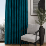 Draperie Safari Turcoaz 3777