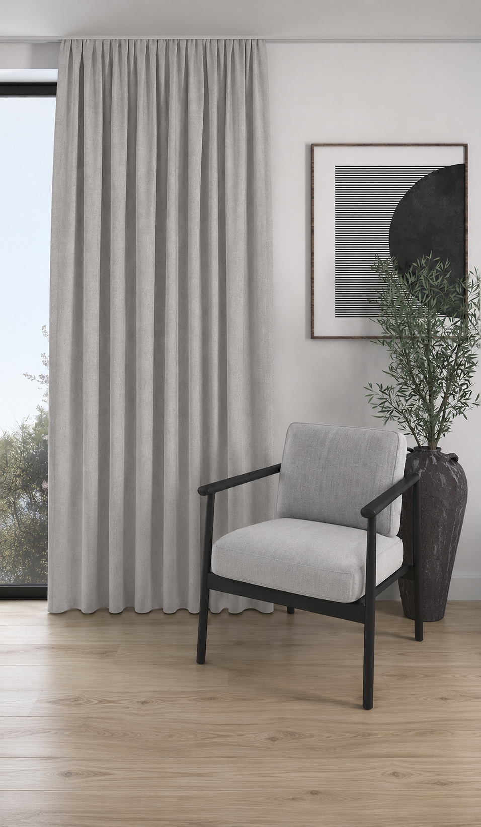 safariiiii Draperie Safari Gri Deschis 3733 - imagine 1