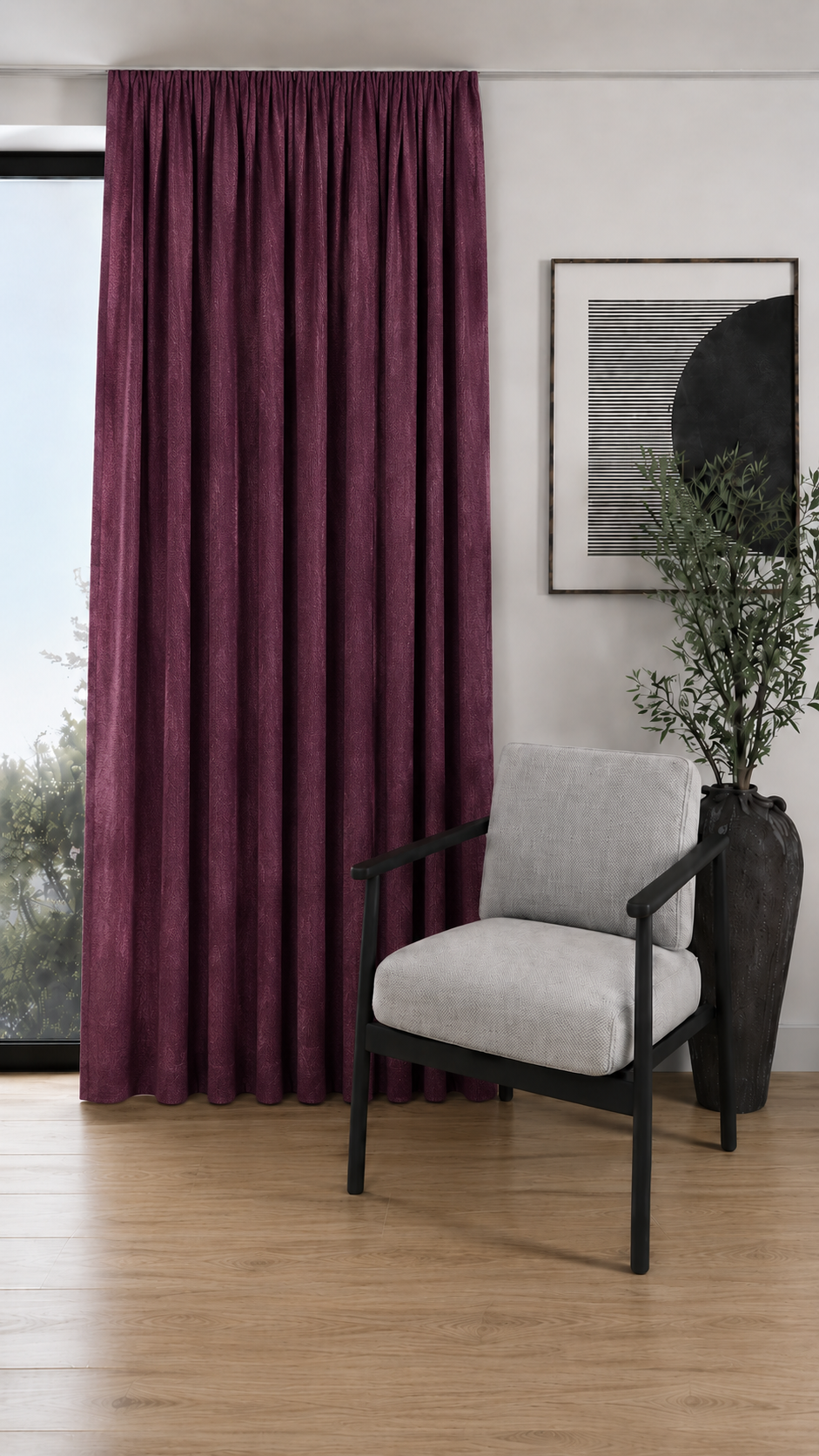 safariiiii1111 Draperie Safari Lila 3762 - imagine 1