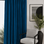 Draperie Safari Turcoaz Închis 3782