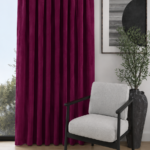 Draperie Safari Vișiniu 3707